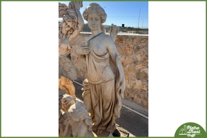 Statua Diana in Piedi h. 140